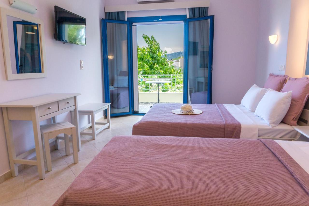 Hotel Loukas Vrachos パラリア・ブラフ エクステリア 写真