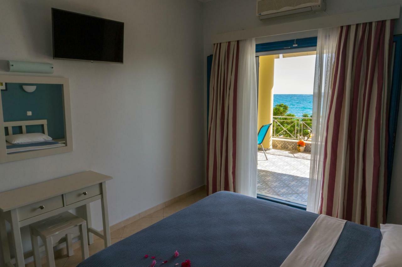 Hotel Loukas Vrachos パラリア・ブラフ エクステリア 写真
